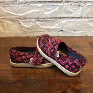 Toms Toddler Slip-ons - size 7
